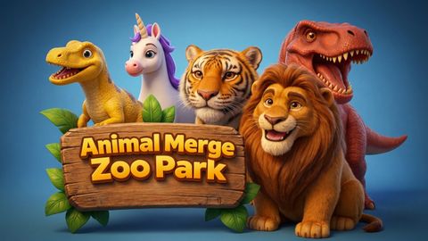 Animal Merge Zoo Park – play free online