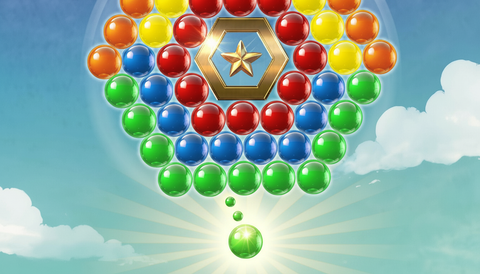Little Fox: Bubble Spinner Pop – play free online