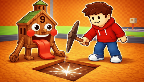 Obby: Dig Brainrots – play free online
