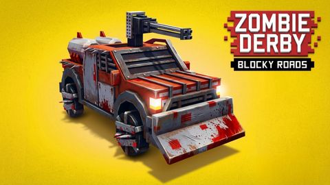 Zombie Derby: Blocky Roads – play free online